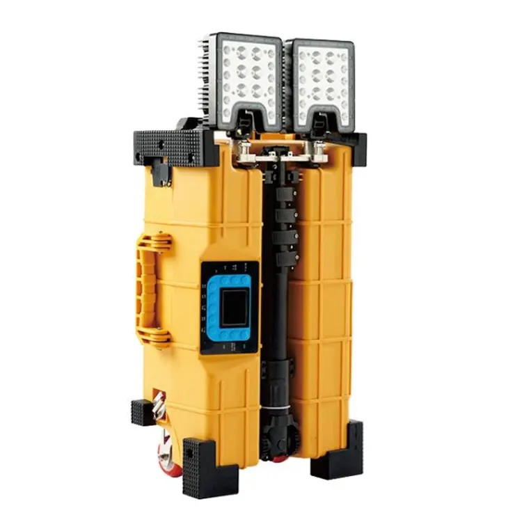 Yiyiphi imisebenzi enokuthi i-Multifunctional Mobile Lighting Platform idlale